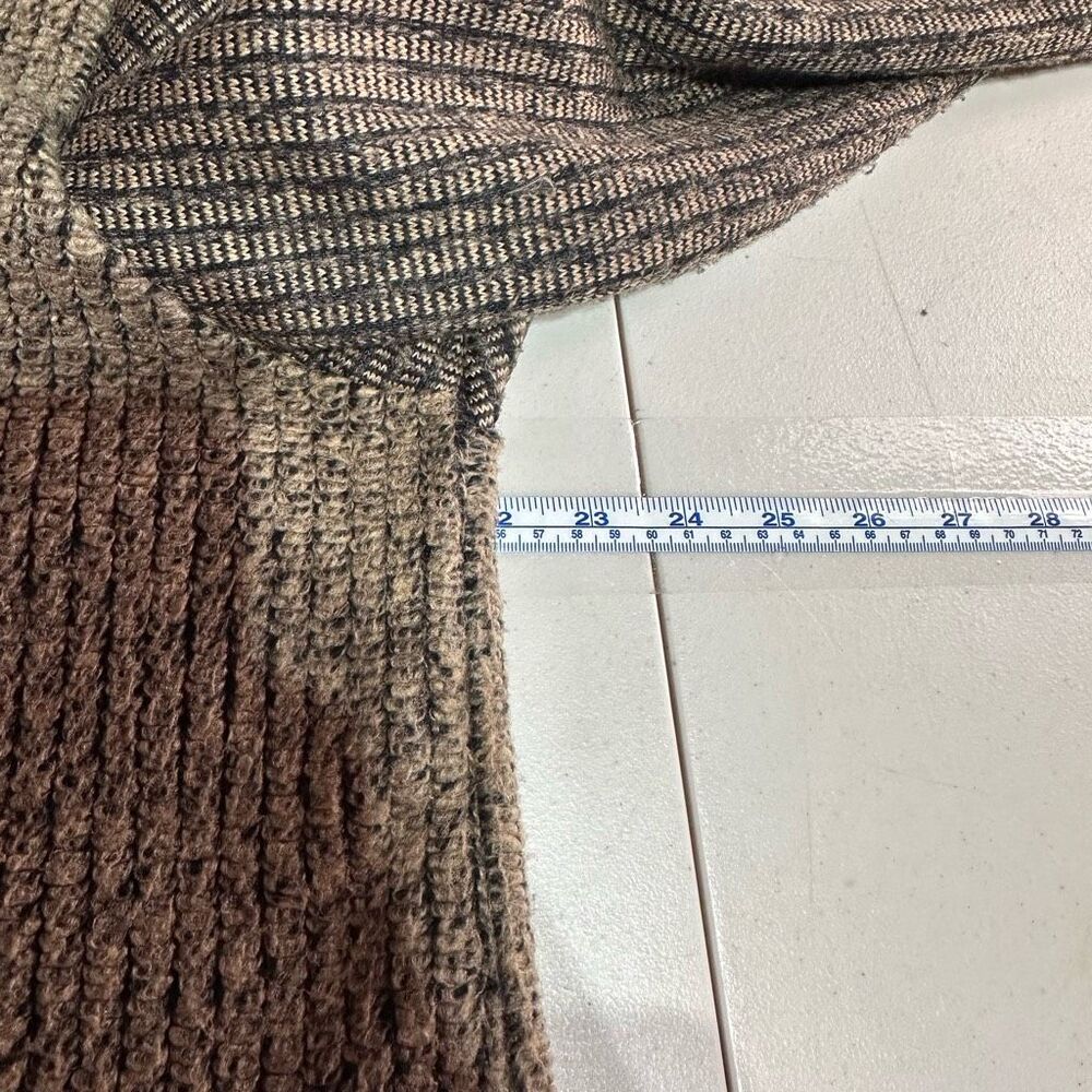 VTG Lee Andersen Womens Color-block Metallic Button Front Cardigan Jacket Medium - Picture 13 of 14